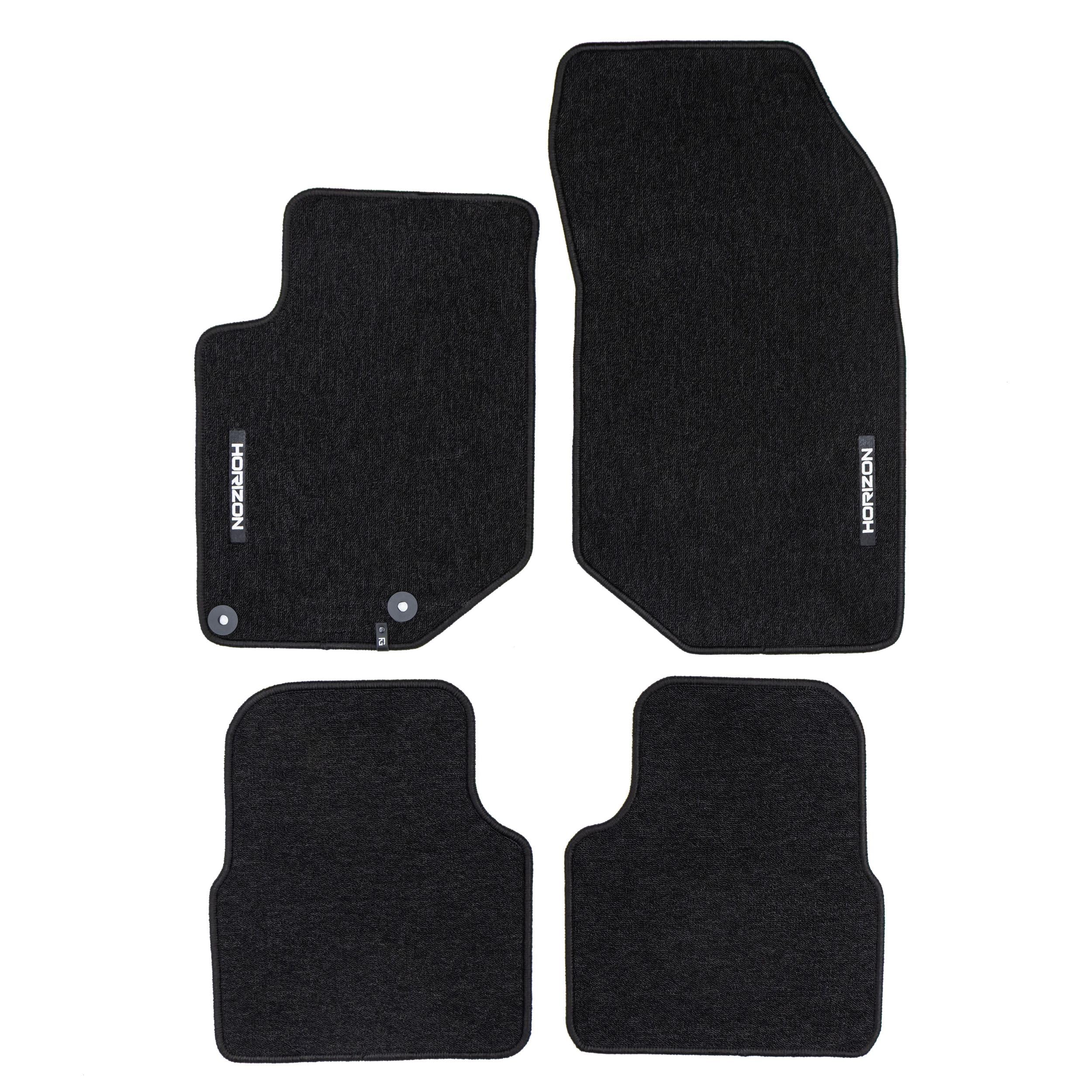 FROGUM Alfombrillas Coche Alfombras de Terciopelo para Peugeot 2008 II Desde 2019| Sin Olor | con Anclajes | Prácticos y Elegantes