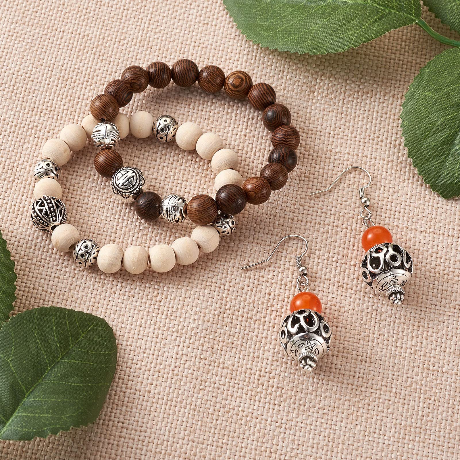 PandaHall 12 Perline A Forma Di Elmo Guerriero Tibetano, 4 Colori, 11x9x8mm, Per Creazione Gioielli E Bigiotteria