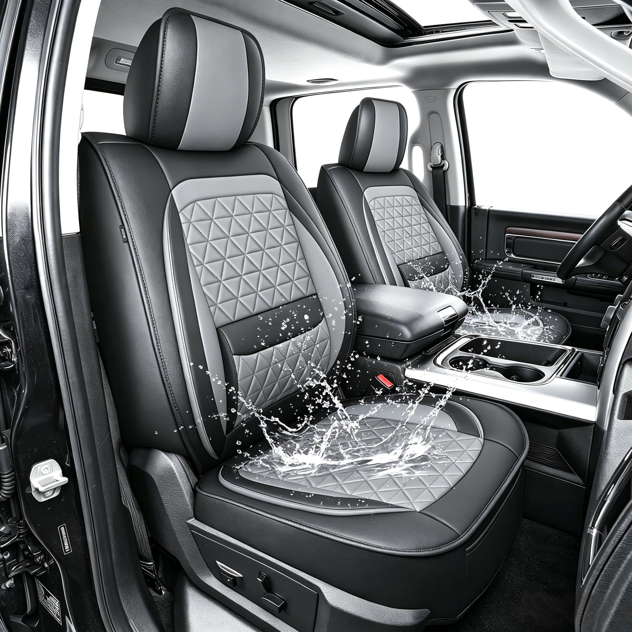 Photo 1 of IKABEVEM for Dodge Ram 1500 Seat Covers 2012-2025 2026