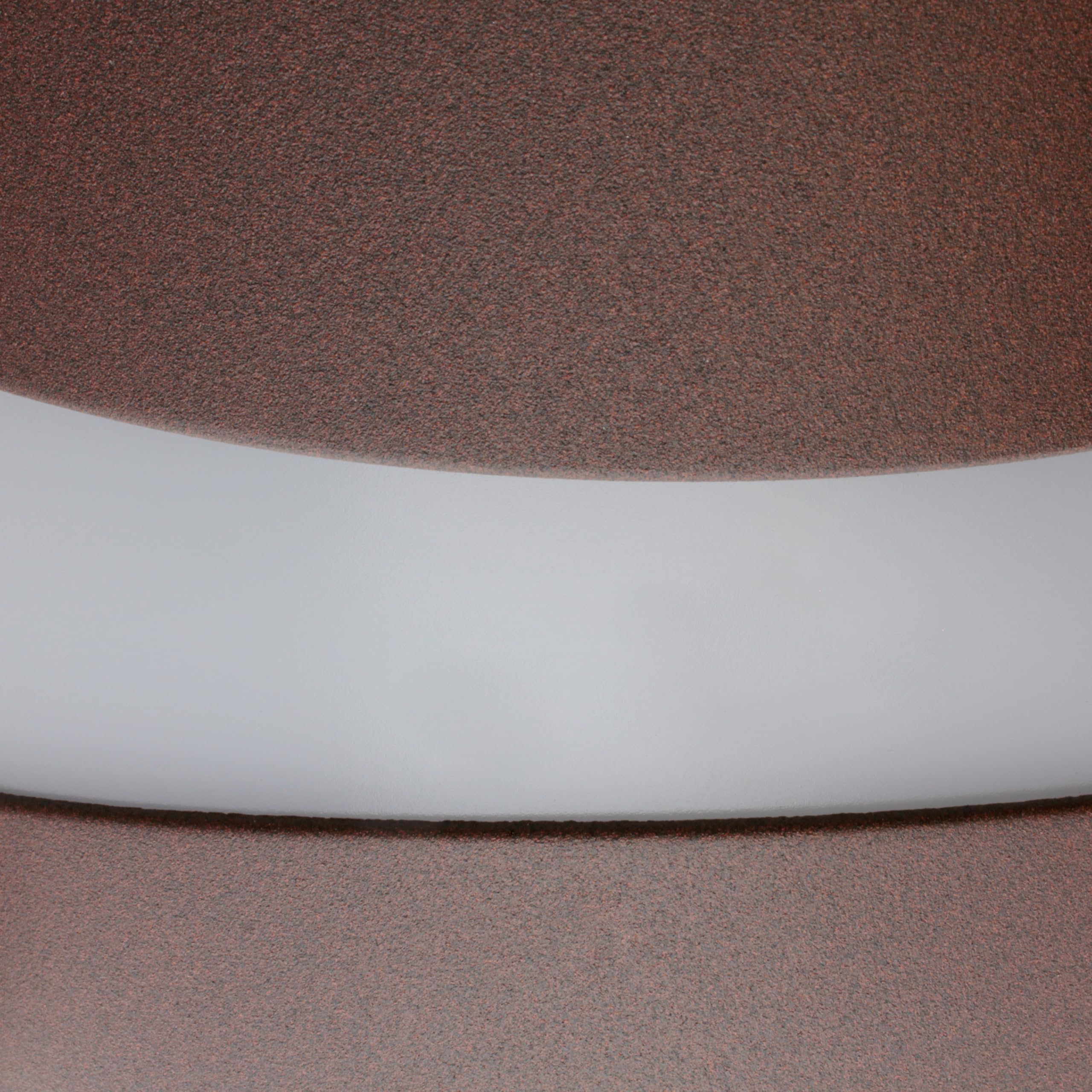wonderlamp - Applique da parete per esterno impermeabile, per giardino, terrazza, garage, colore marrone ossido, lampadina E27