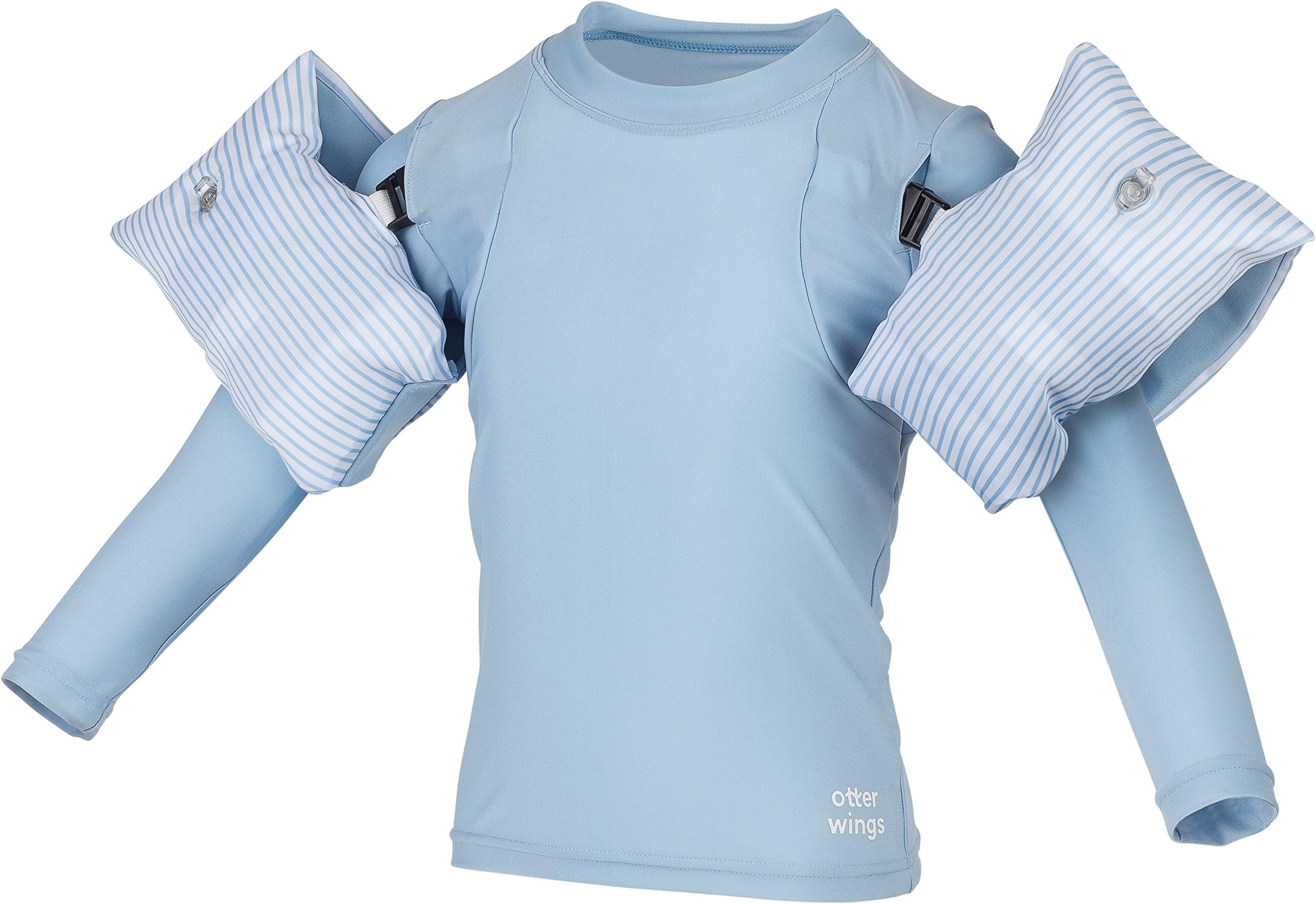Otter Wings Kids Floaties (Water Wings) / UPF Swim Shirt Combo Swim Aid - Long Sleeve