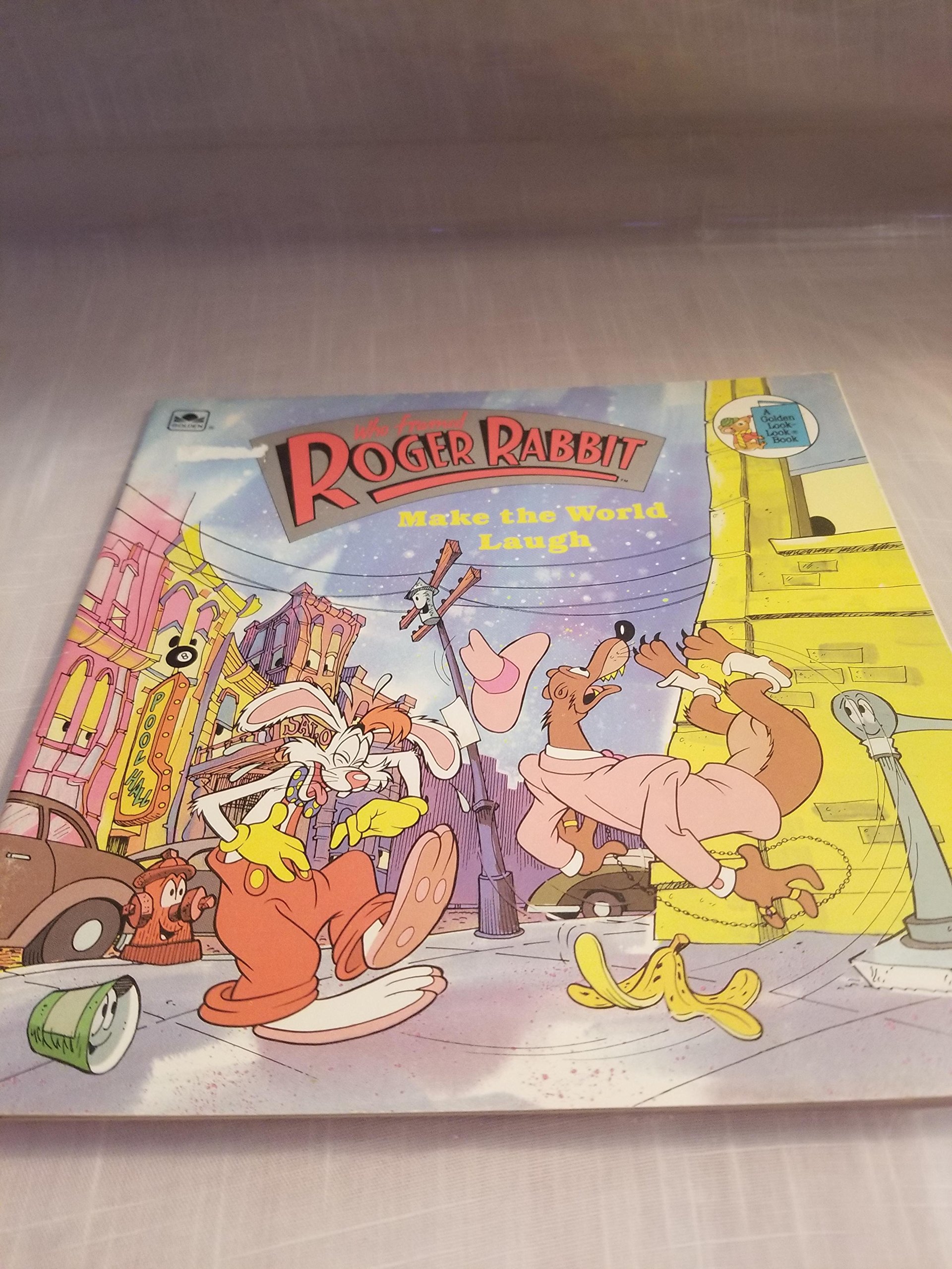 Buy Who Framed Roger Rabbit: Make the World Laugh (Golden Look-Look ...