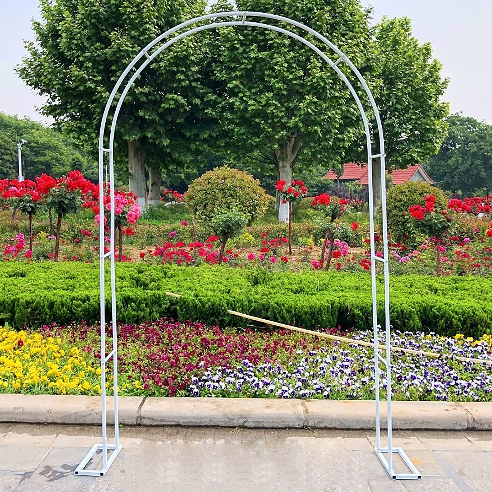 Arche de Tonnelle de Jardin pour une Terrasse Extérieure Fleurie
