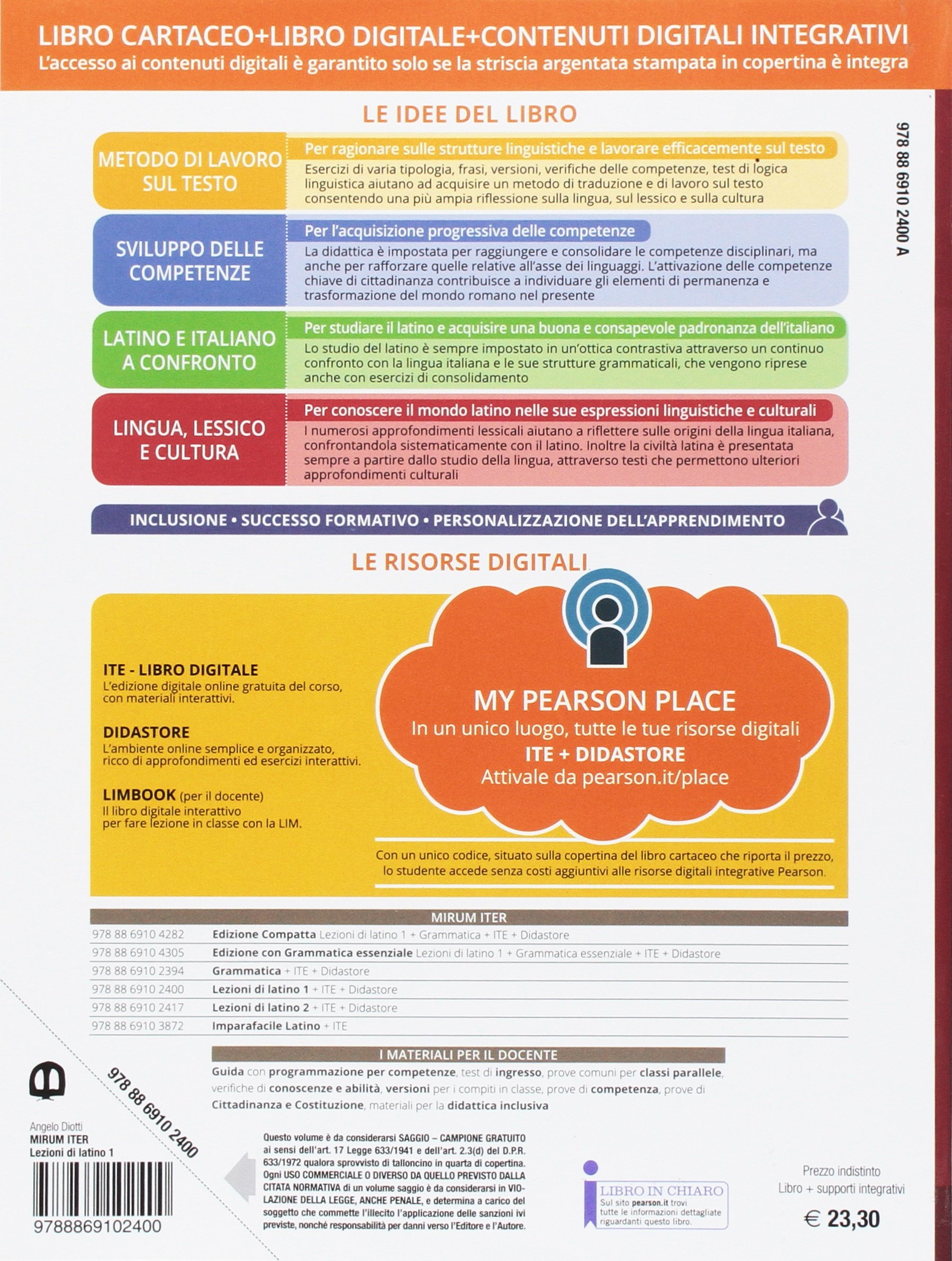 Mirum iter. Lezioni. Per le Scuole superiori. Con e-book. Con espansione online (Vol. 1)