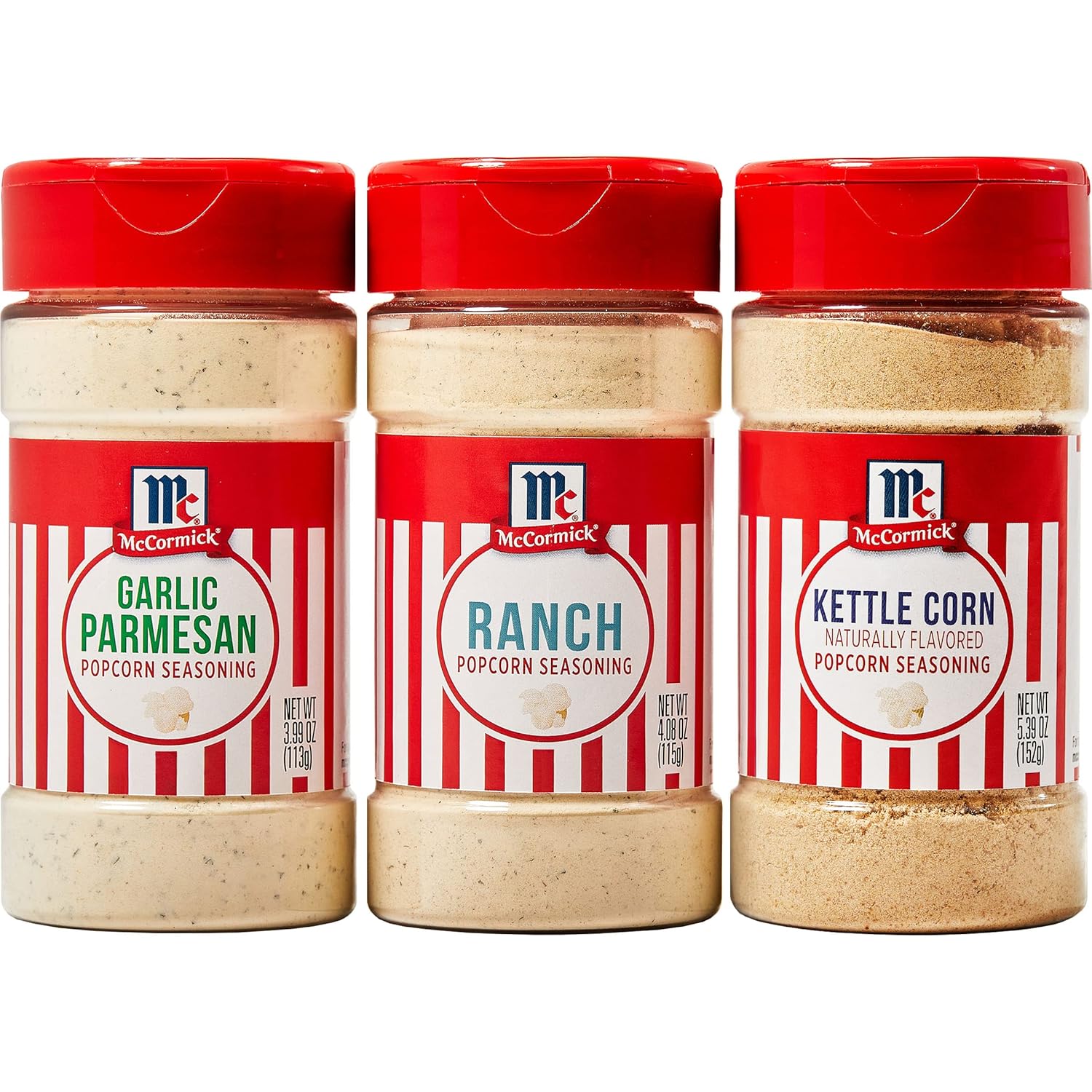 McCormick Popcorn Seasoning Variety Pack (Garlic Parmesan