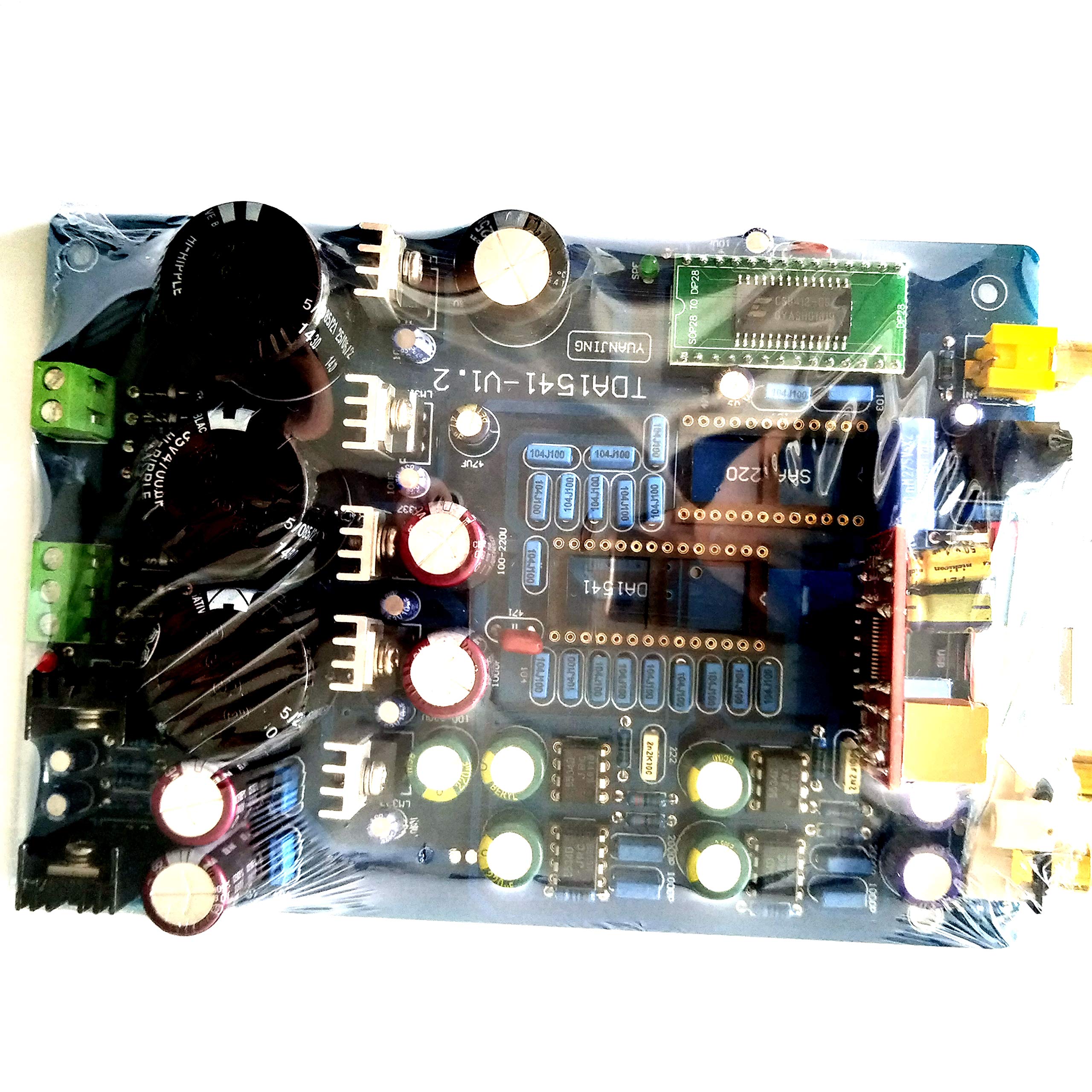 Amazon.co.jp: TDA1541 + SAA7220 + CS8412 + NE5534 10Wファイバー