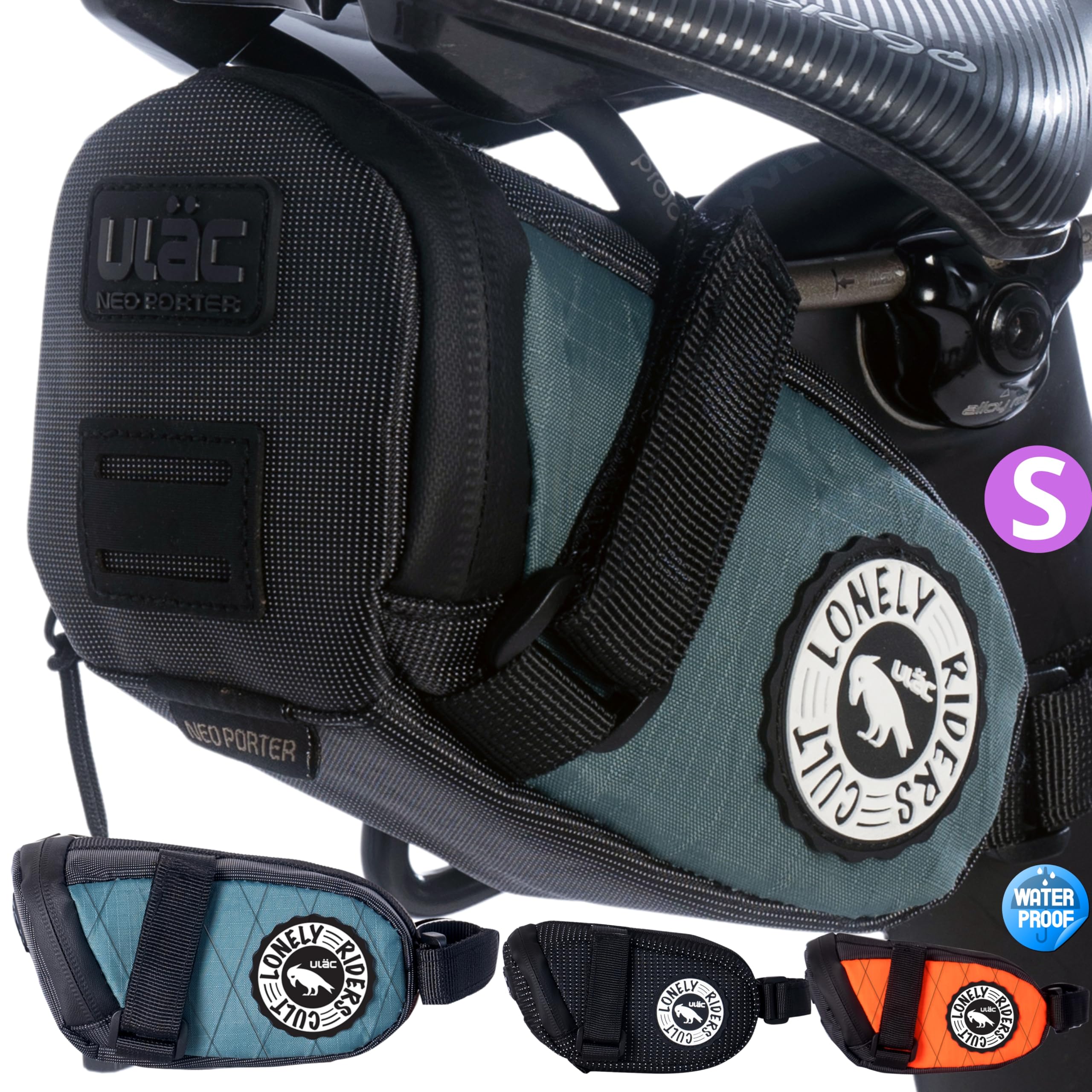 Amazon.co.jp: ULAC NEO PORTER RADTAIL 自転車用サドルバッグ