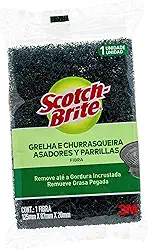 Scotch-Brite, 3M, Esponja para Grelhas e Churrasqueiras, 1 unidade