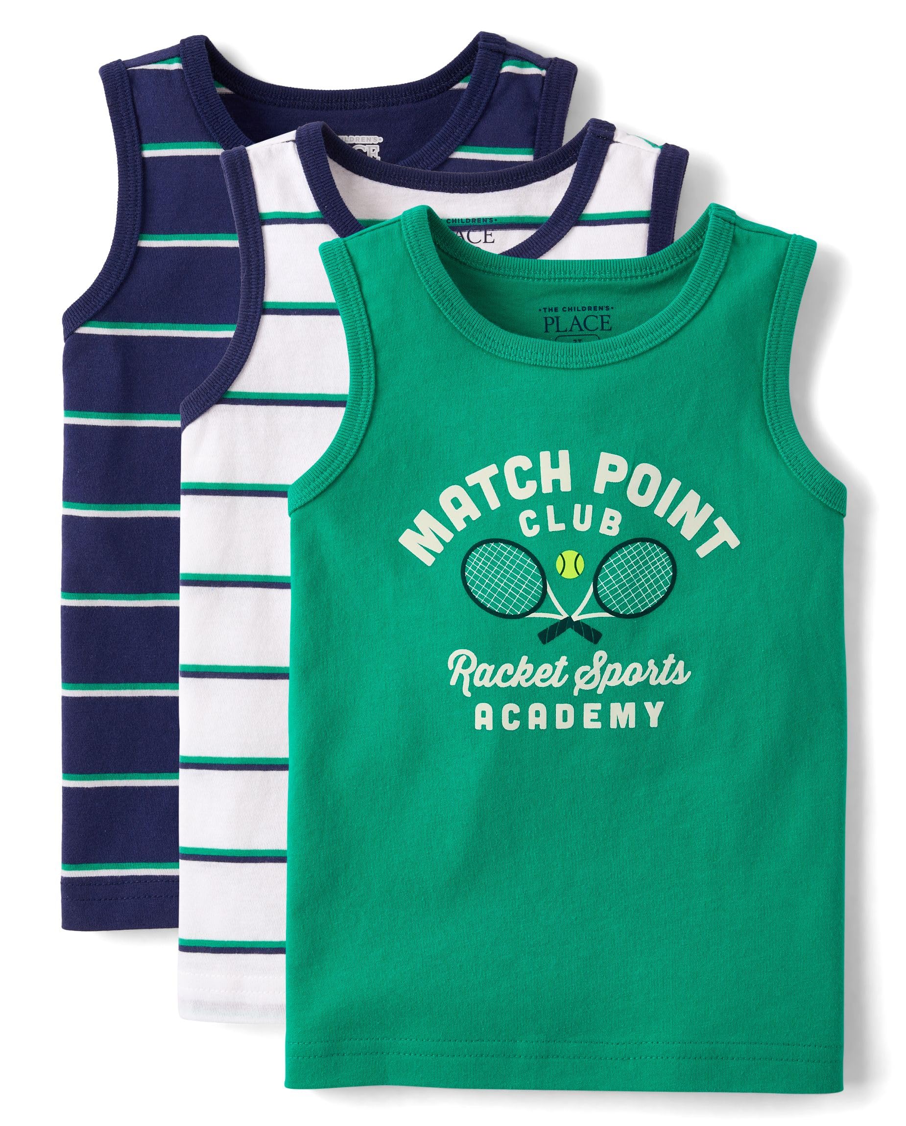 The Children's Place Boys and Toddler Assorted Sleeveless Tank Tops