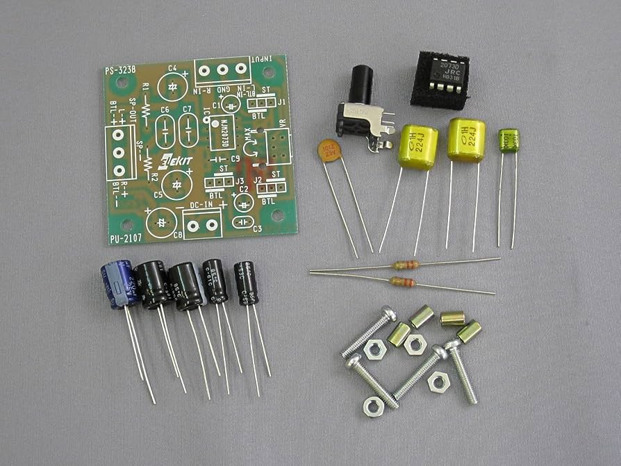 Amazon | エレキット 自作アンプ PS-3238 | プロ用パワーアンプ