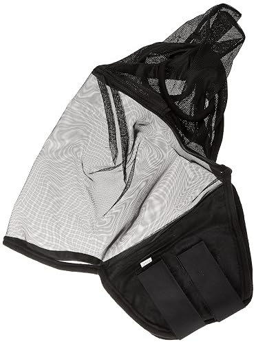 HKM Máscara anti-moscas Negro Full