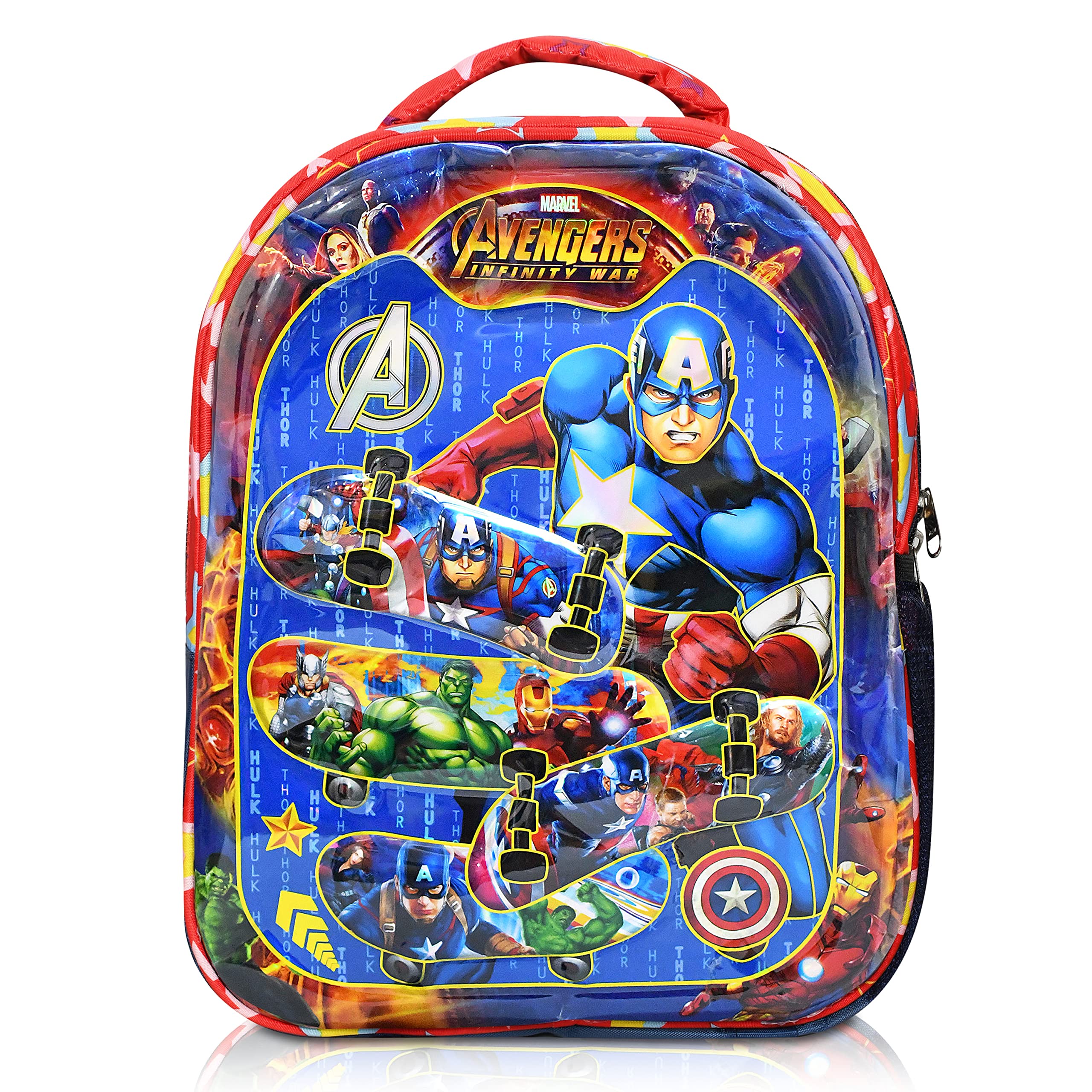 Stylbase 3D embossed school backpack For Nursery LKG UKG (Captain Avenger) (B0C2HXM8YG) Amazon Price History, Amazon Price Tracker