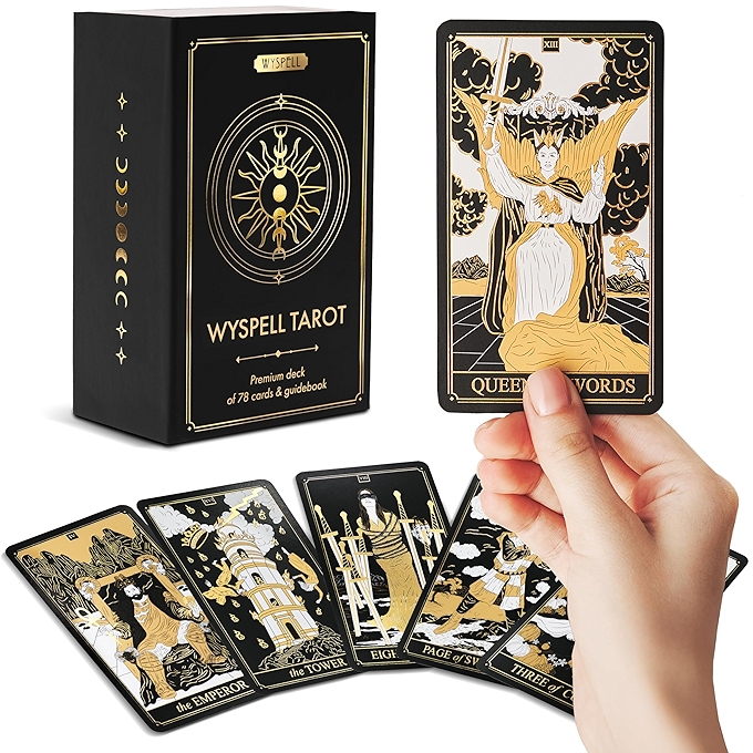 78张金色塔罗牌套装（附指南书）