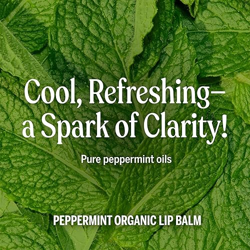 Miniatura 3 de Dr. Bronner's - Bálsamo labial orgánico (menta, 0.15 onzas, paquete de 6) - Fabricado con cera de abeja orgánica y aceite de aguacate, para labios