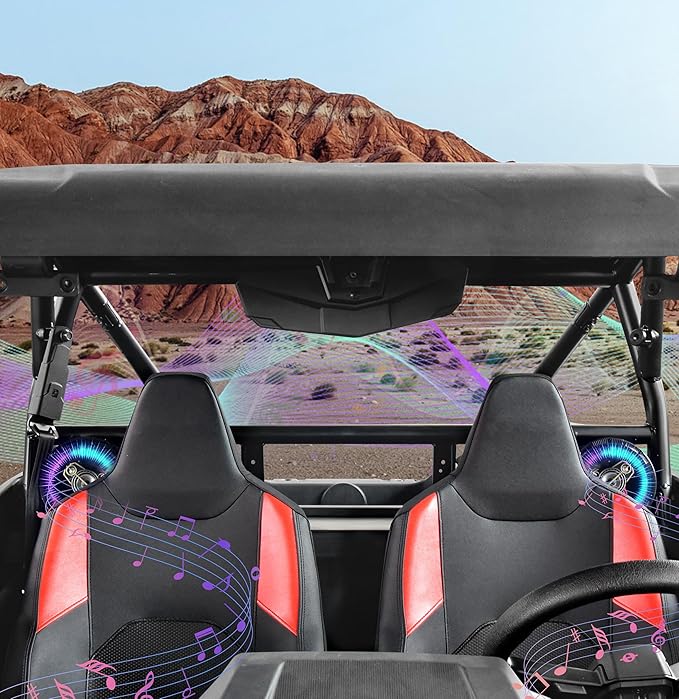 Cajas Parlantes Traseras Para Polaris RZR XP 4 1000 2024-2025 miniatura 2