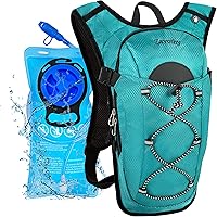 Vista 12 de Zavothy Hydration Backpack with 2L Hydration Bladder Water Backpack for Hiking Hydration Pack for Running Cycling Hiking