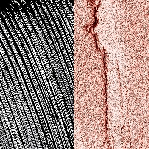 Miniatura 2 de Julep Sombra de ojos 101 Crème to Powder Impermeable Sombra de ojos, Golden Rose Shimmer Length Matters Buildable Lengthening Lash Mascara Negro,