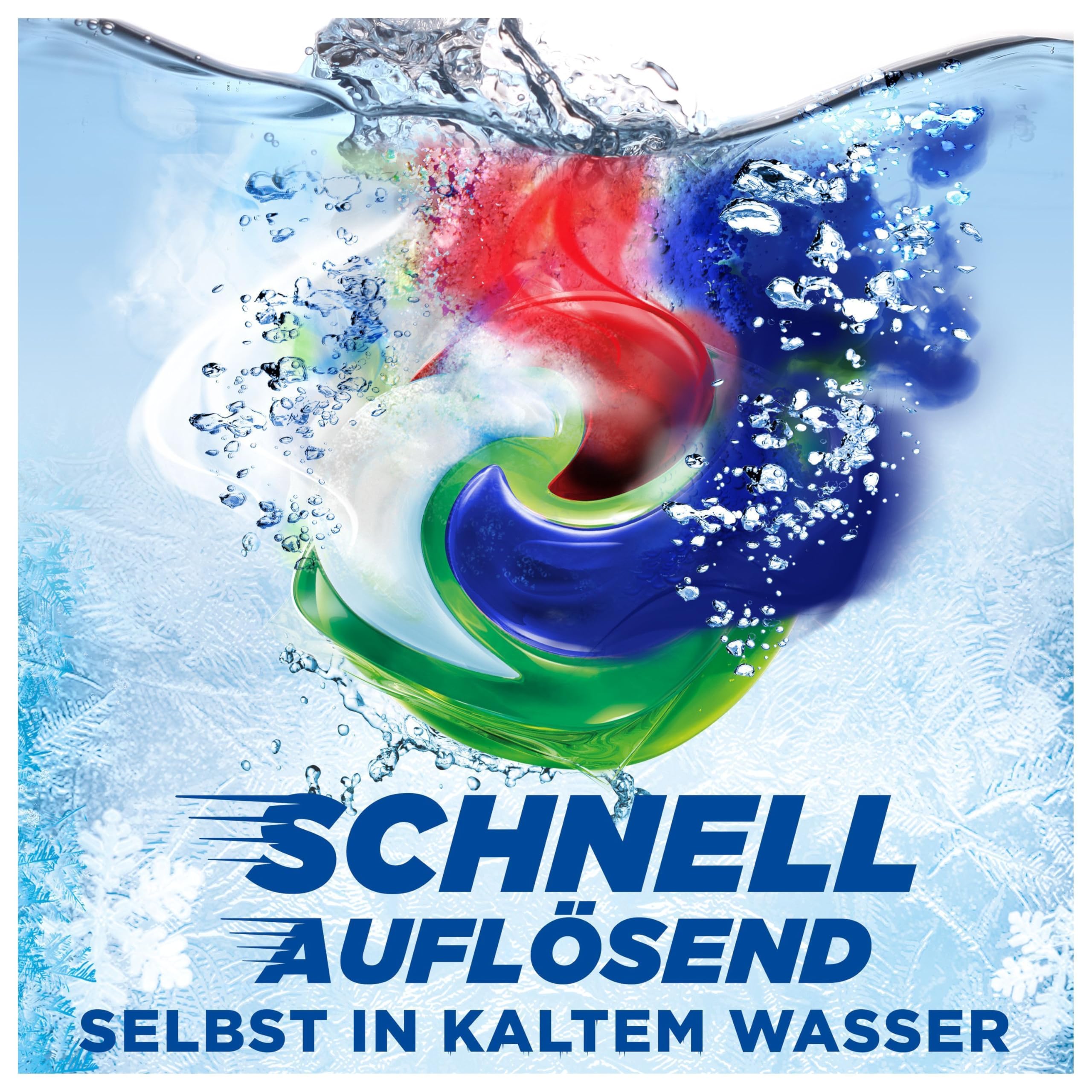 Ariel Waschmittel Pods All-in-1, Flüssigwaschmittel Kapseln 100 Waschladungen, Universal+, Kraftvolle Fleckentfernung ab der 1. Wäsche