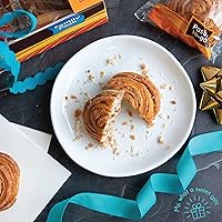 Vista 6 de Rollos de Canela para el Desayuno 18 Pasteles Envueltos Individualmente Pasteles de Canela para Bocadillos Bocadillos para el Café Bocadillos