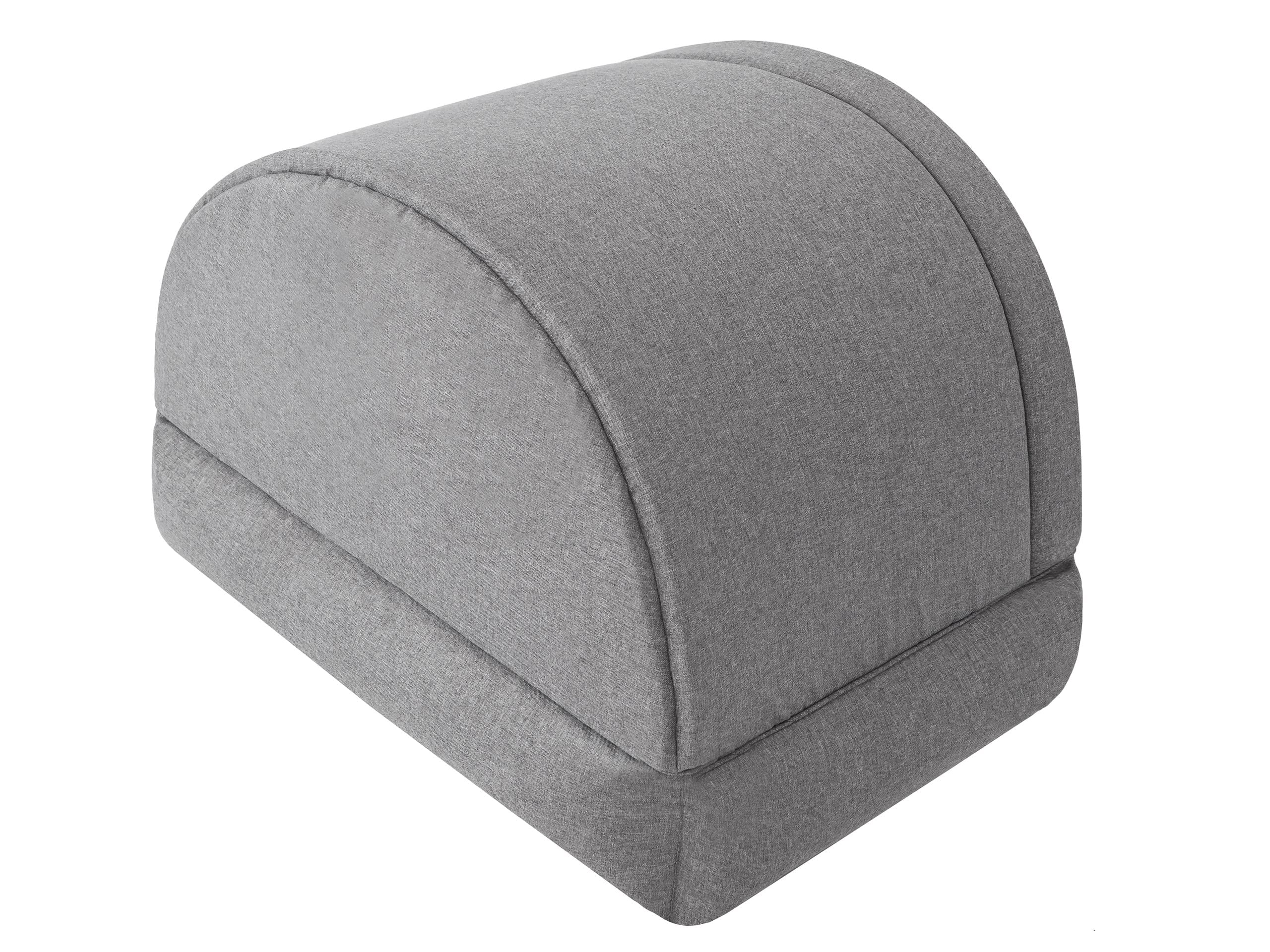 PillowPrim Cama para perros, casa de tela, cueva para gatos, caseta para perros, cesta para perros, cama para perros, camas para dormir, muebles para animales, sofá para perros, grafito, XL: 82 x 58
