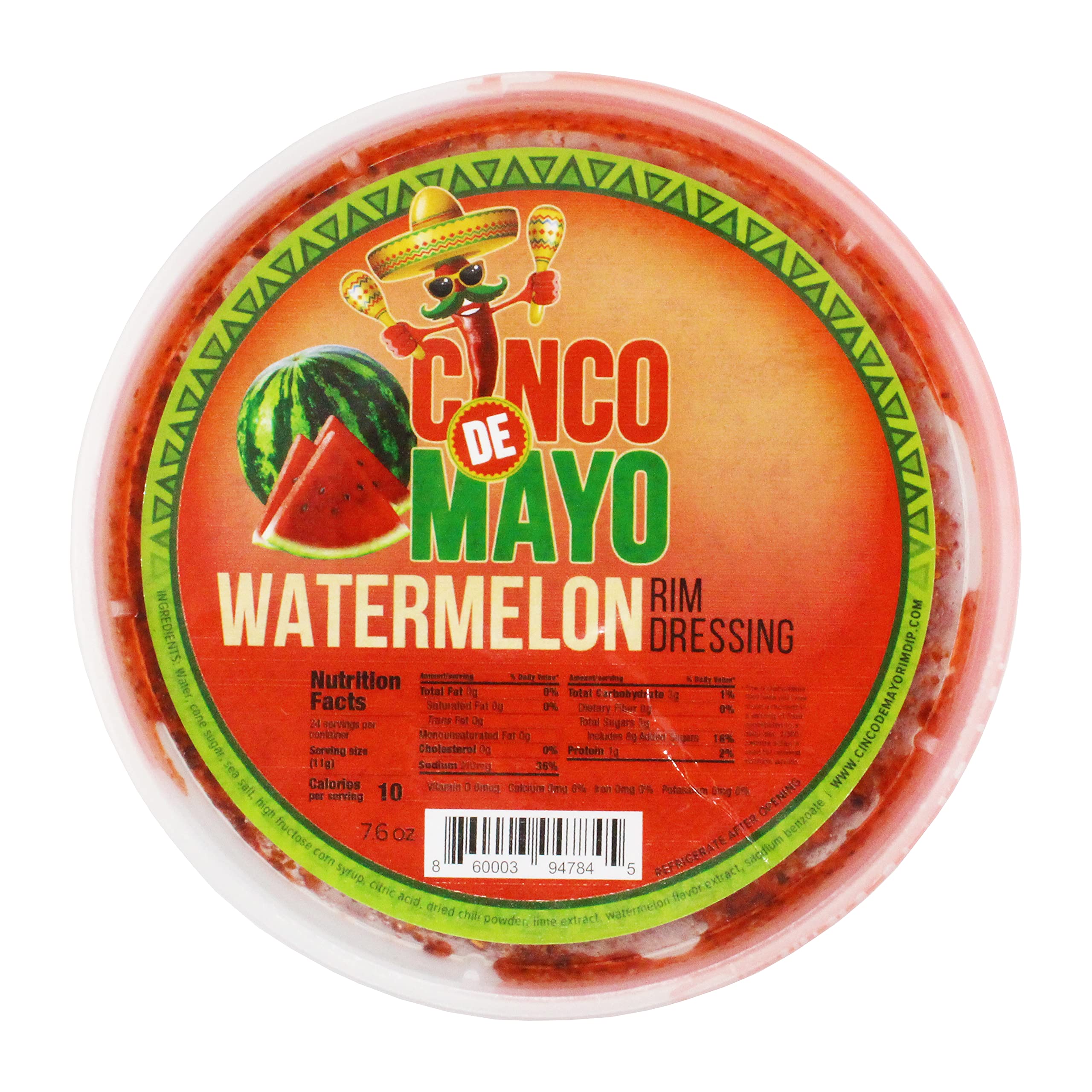 cinco de mayo cocktail rim dressing Amazon.com: Cinco de Mayo Watermelon Rim Dip Cocktail Rim Dressing (1 x 7.6  oz. Container) : Everything Else