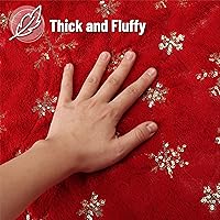 Vista 39 de Mr. Pen Christmas Tree Skirt - 48 inches, Faux Fur, White