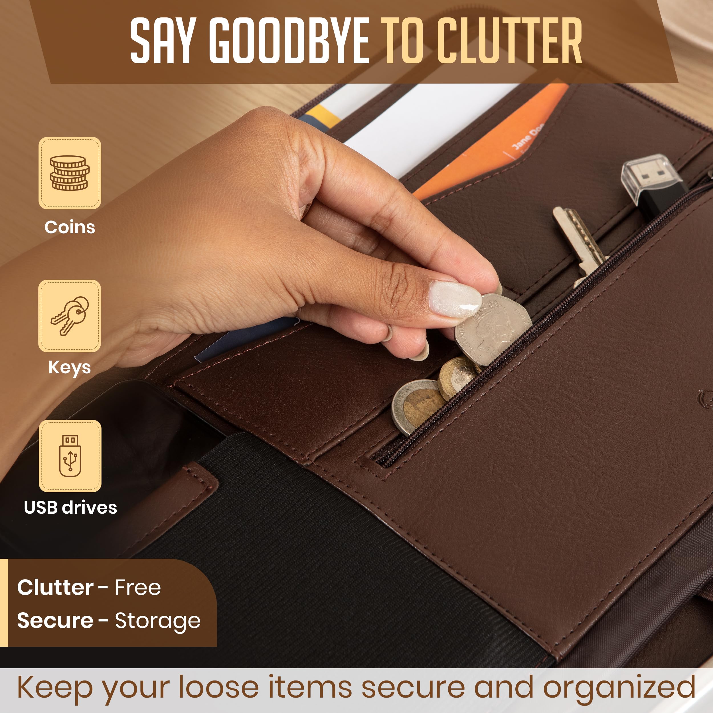 STYLIO Padfolio Portfolio Organizer Binder | Lebanon