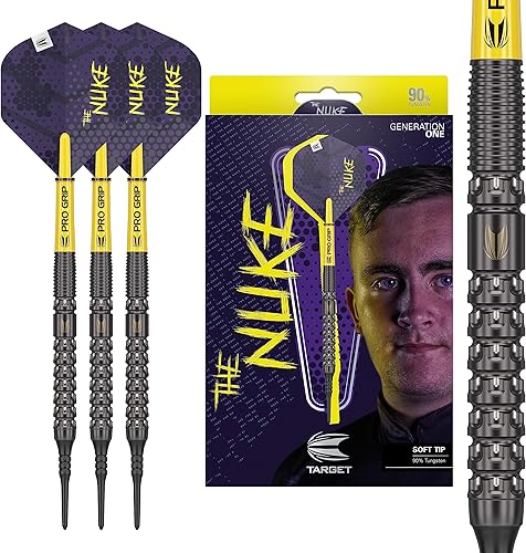 TARGET Juego de dardos Luke Littler G1 19G 90% tungsteno punta suave