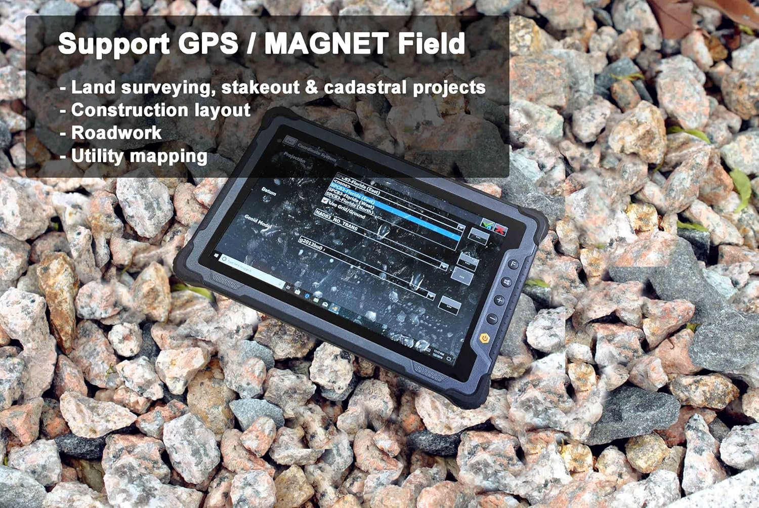 Vanquisher 2024Q4 Launched Rugged Tablet PC Windows 11 IOT Enterprise, New GEN CPU | 8" 1200 * 1920 HD Screen | 8GB RAM + 128GB ROM | Upgraded Wi-Fi 6 Technology | for Enterprise Mobile Field Work