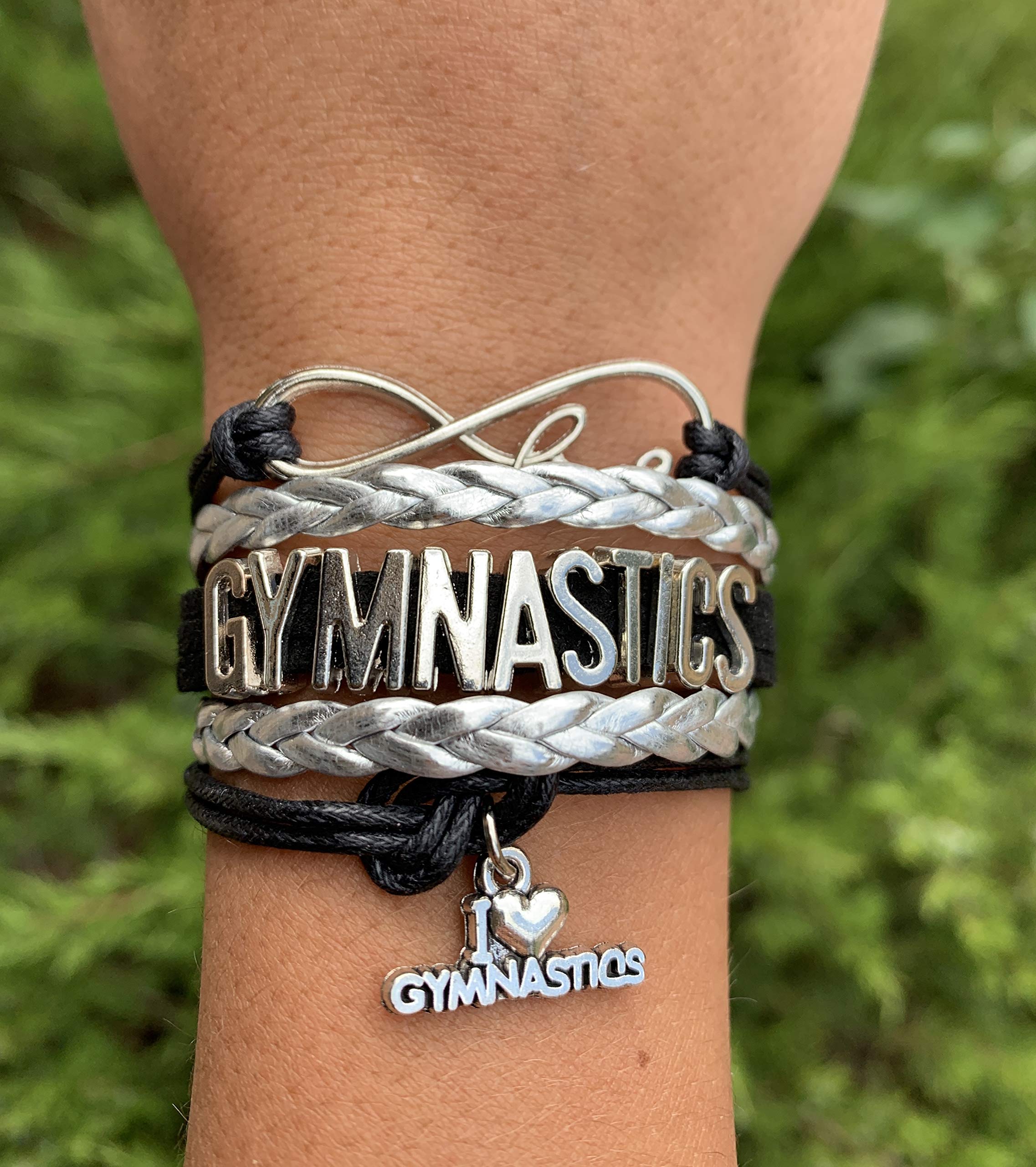 Infinity Collection Gymnastics Bracelet- Gymnastics Bracelet- Gymnastics Jewelry - Gift For Gymnast