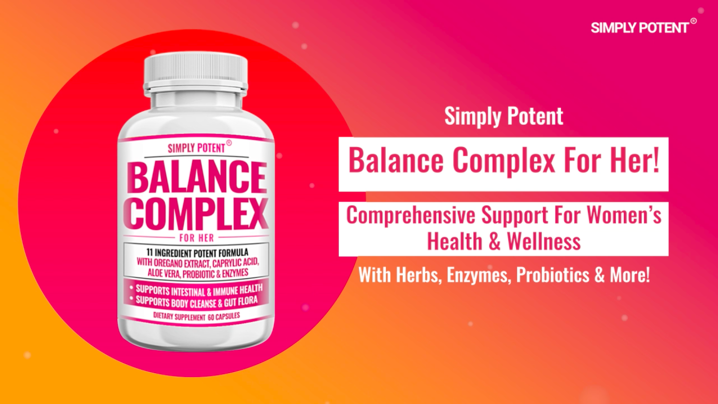 Amazon.com: Simply Potent Balance Complex for Women – 11-in-1