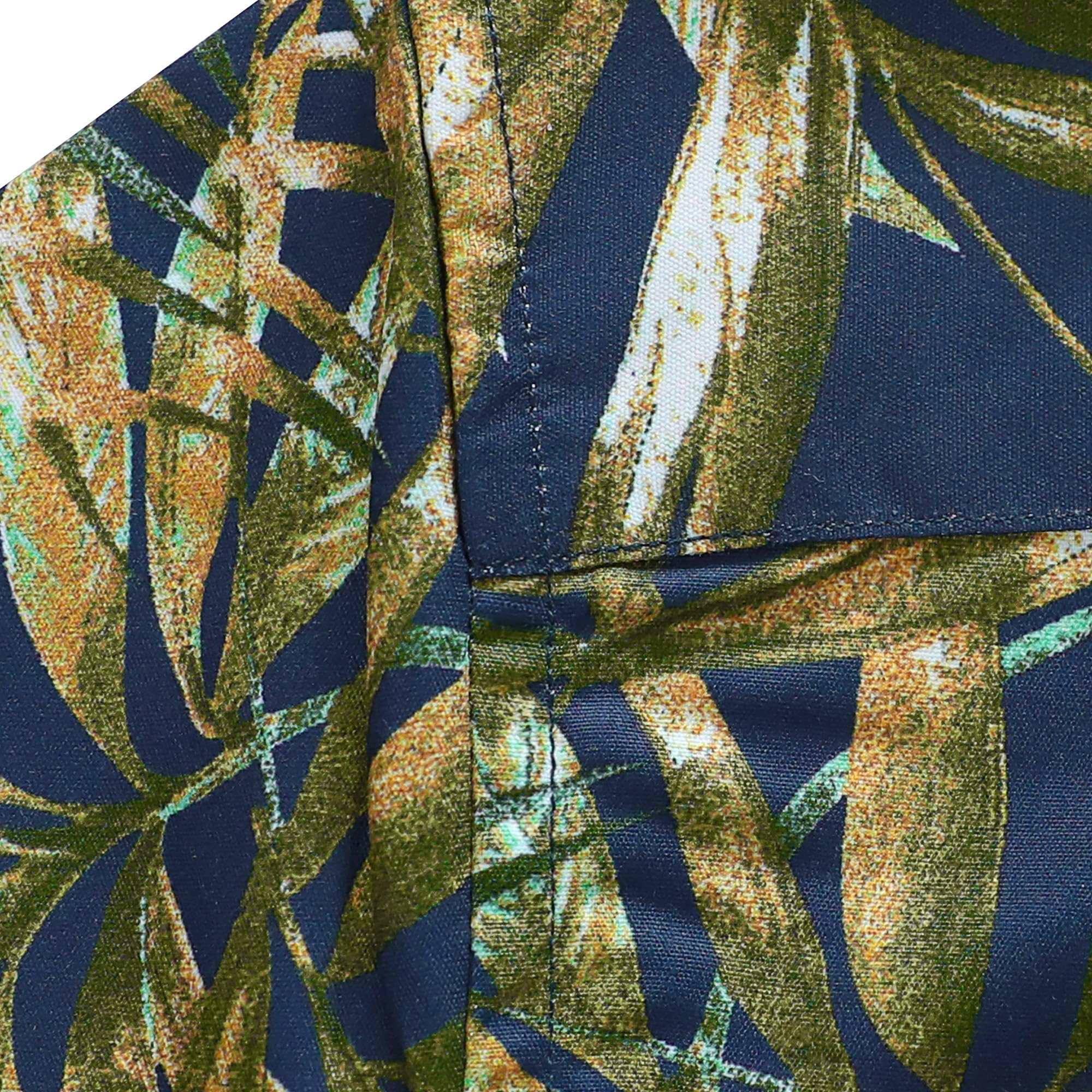 Dubinik® Camicie Hawaiane Stampate da Uomo Spiaggia Aloha Camicia Hawaiana Tropicale Vacanze Estive Camicia Uomo Manica Corta