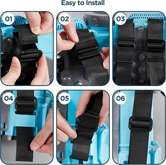 Backpack Sprayer Replacement Straps, Compatiable with PH02 PH03, XAR4000G, SK3000B & Others Battery Powered Backpack Sprayer 4 Gallon