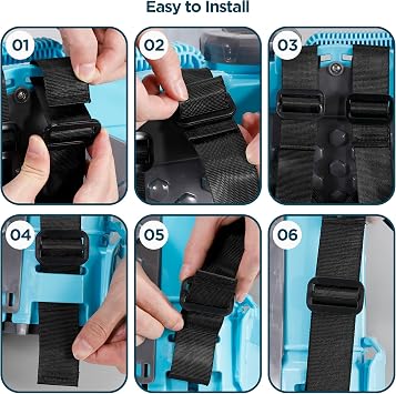 Backpack Sprayer Replacement Straps, Compatiable with PH02 PH03, XAR4000G, SK3000B & Others Battery Powered Backpack Sprayer 4 Gallon
