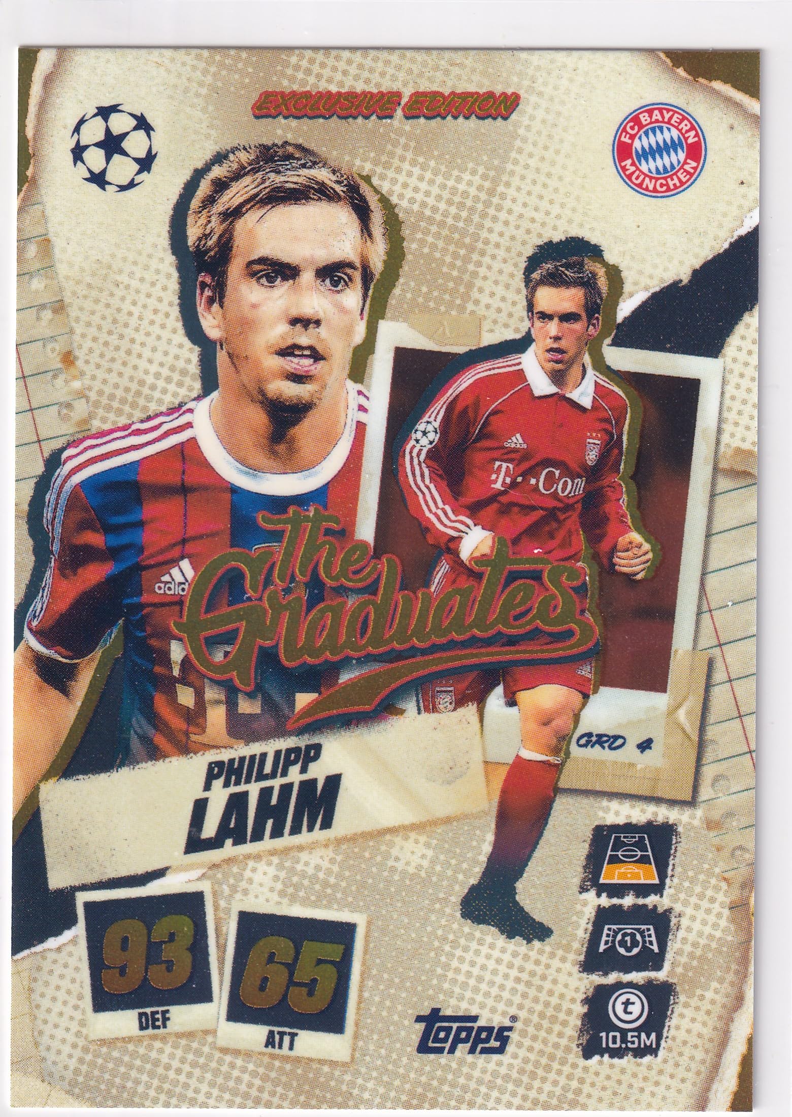 Match Attax 2025 2026 The Graduates Exclusive Edition Trading Card(s) You Select (Philipp Lahm GRD4)