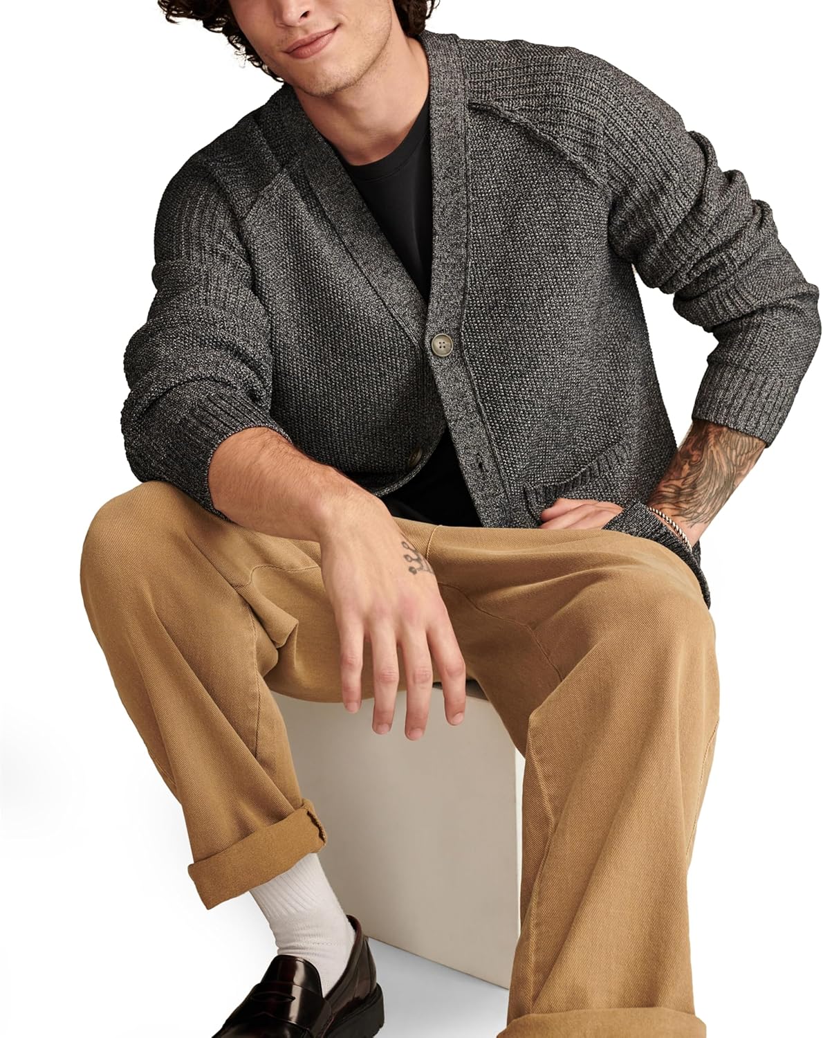 Lucky Brand Mens Easy Cardi - Image 5