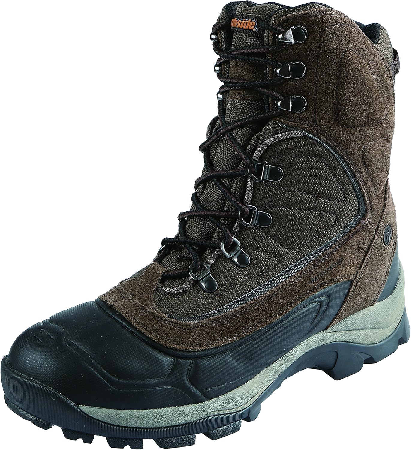 Northside Men's Granger PRO-M Hiking Shoe, Dark Brown, 11 M US