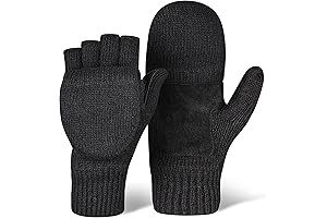 OutdoorEssentials Women's Convertible Mittens for Winter Warmth and Functionality