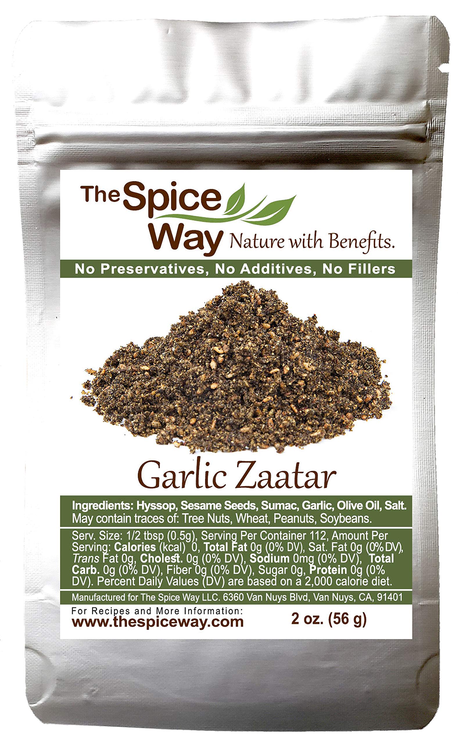 The Spice Way Garlic Zaatar zaatar with Hyssop blend (same real