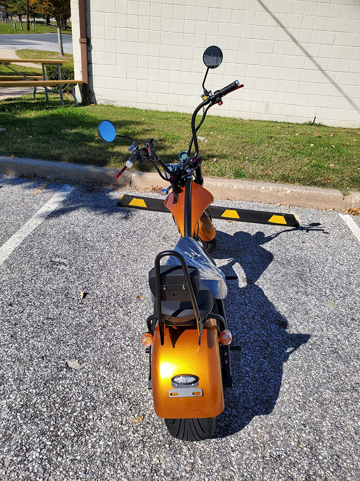 84/mo Finance DOT Approved M1 2 Seat 2000W 37Mph Electric Motorcycle for Adults, 40 Miles 60V