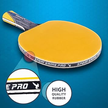 Ping Pong Paddle مع Killer Spin + Case مجانًا - مضرب تنس الطاولة الاحترافي للمبتدئين واللاعبين المتقدمين - تحسين مهارات Ping Pong الخاصة بك مع مجموعة JT Ping Pong Paddle
