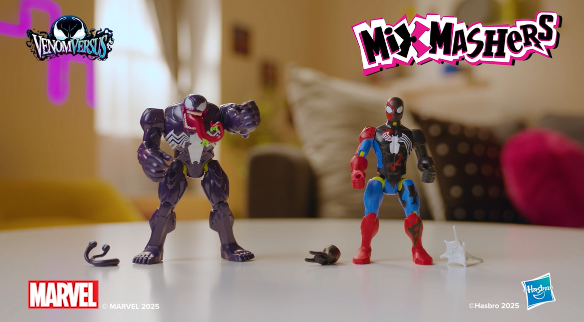Amazon.com: Spider-Man Marvel MixMashers Venom vs. Venomized