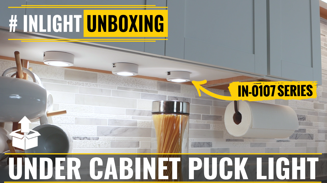 GETINLIGHT Dimmbare LED Puck Leuchten – Set Of 3, 3000K Warmweiß, Je 2W, Für Einbau Oder Oberflächenmontage, ETL