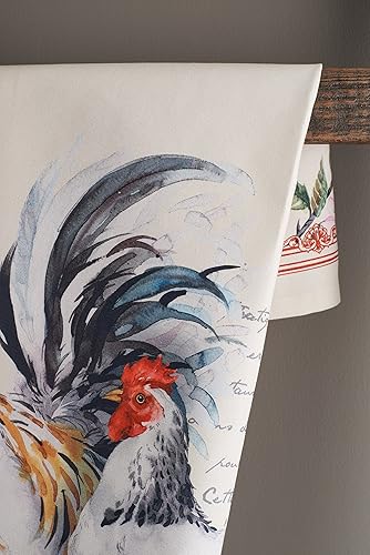 Miniatura 7 de Maison d' Hermine, Campagne - Juego de 2toallas de cocina multiusos de 100 % algodón, suaves, absorbentes toallas para secar platos, paños de