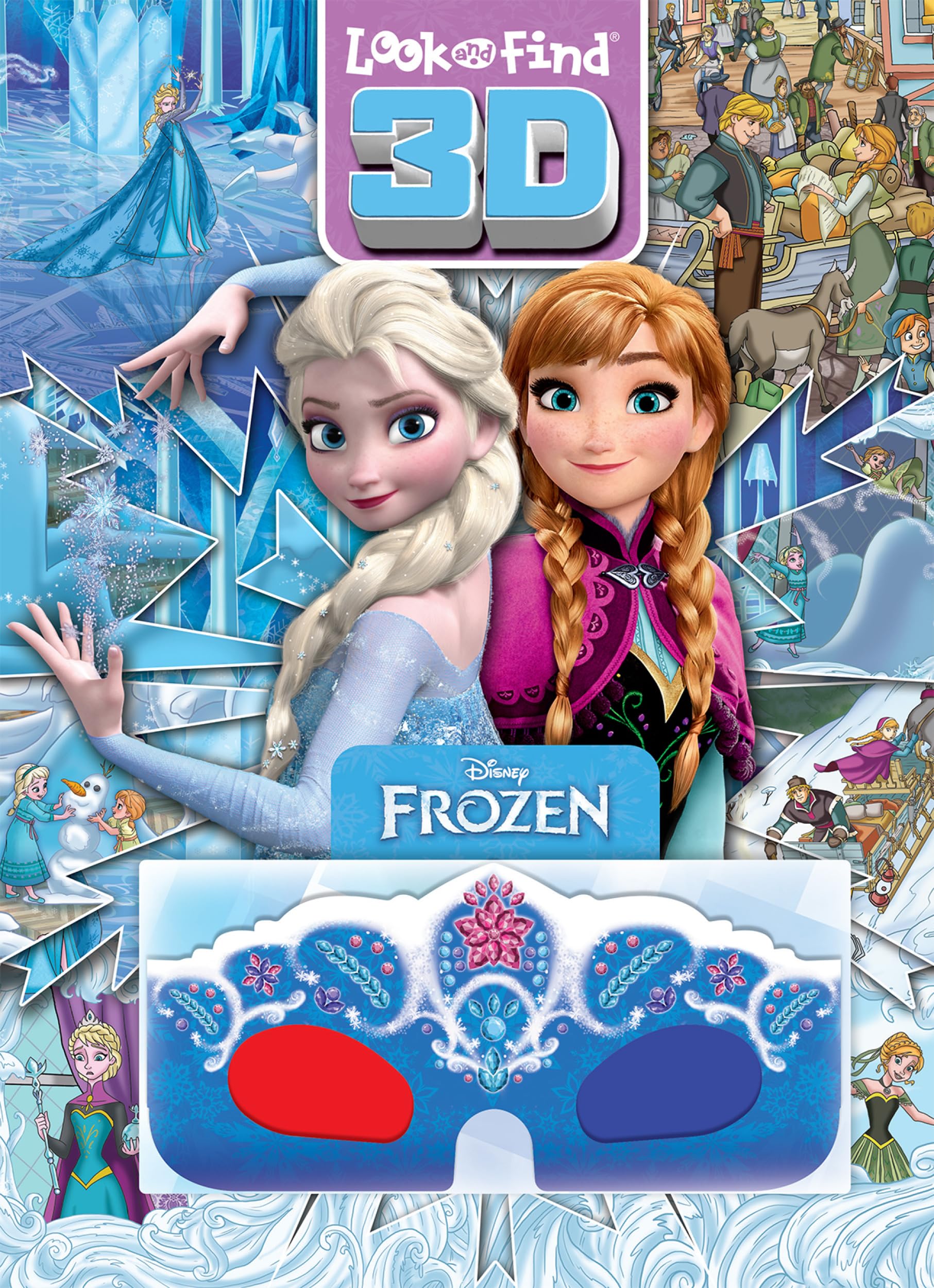 Disney Frozen - Look And Find 3D - PI Kids