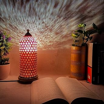 craftscape handmade bamboo table lamp shade (Multicolor)