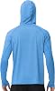Roadbox Camisas de Pesca con Protección UV UPF 50+ para Hombre, Sudadera con Capucha de Manga Larga 5