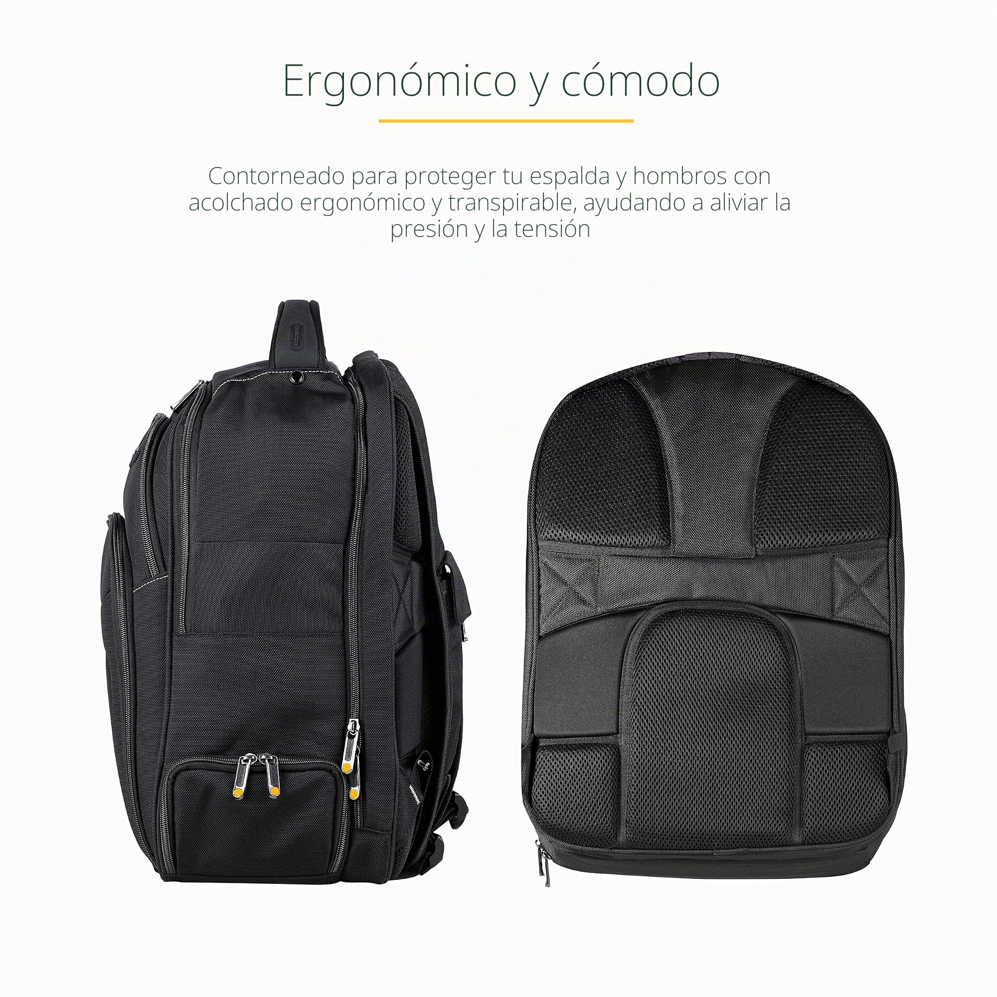 StarTech.com Laptop Backpack with Removable Accessory Case