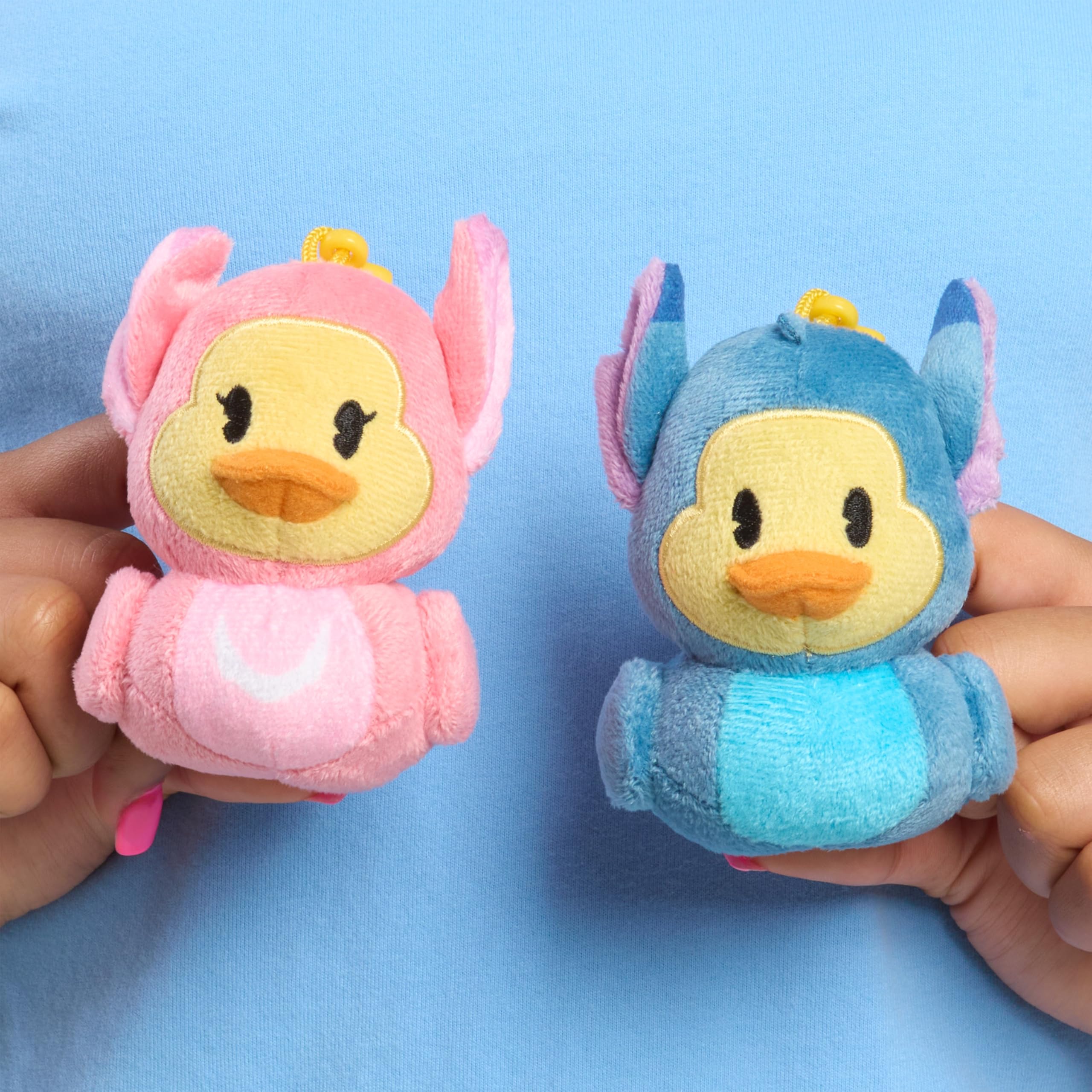 Disney Duckalooz - Paquete combinado de puntada de felpa con clip, Stitch