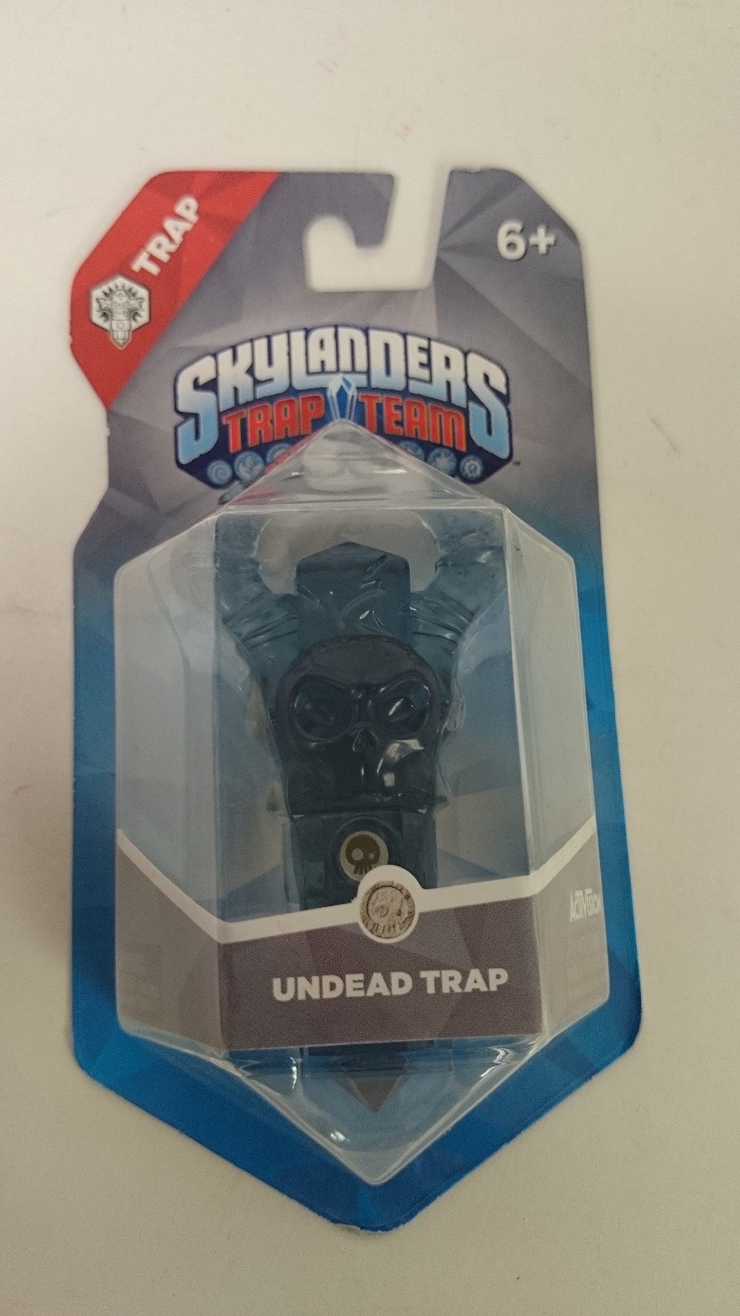 ACTIVISION Skylanders Trap Figure Crystal Undead Skull Gaming Figure